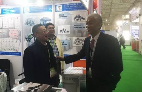 Liugong excavator parts show you whats on the Indian construction machinery exhibition